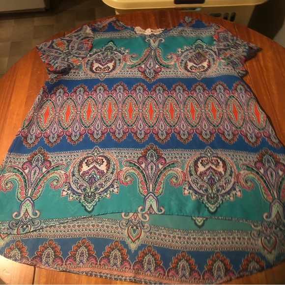 NorthStyle thin high low shirt 1X - Picture 1 of 6